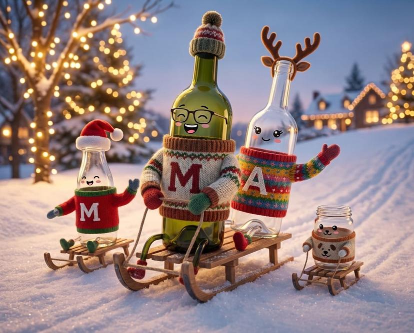 Vidrala Christmas - Trineo